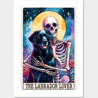 "The Labrador Lover" Funny Tarot Card Posters and Art